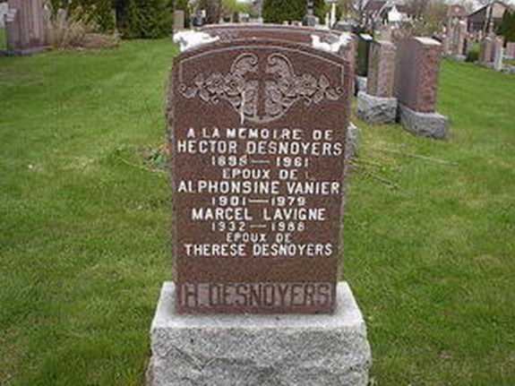 Pierre Tombale Vanier