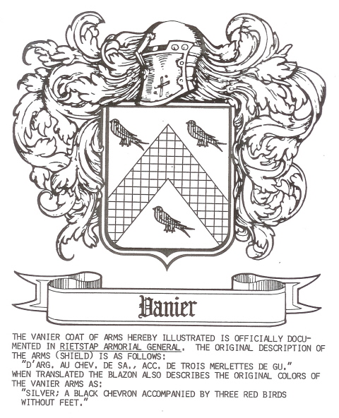 Blason Vanier